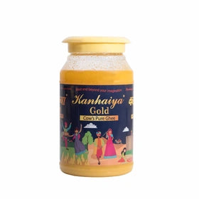 Kanhaiya Gold Pure Cow Ghee 1 Litre Pet Jar.